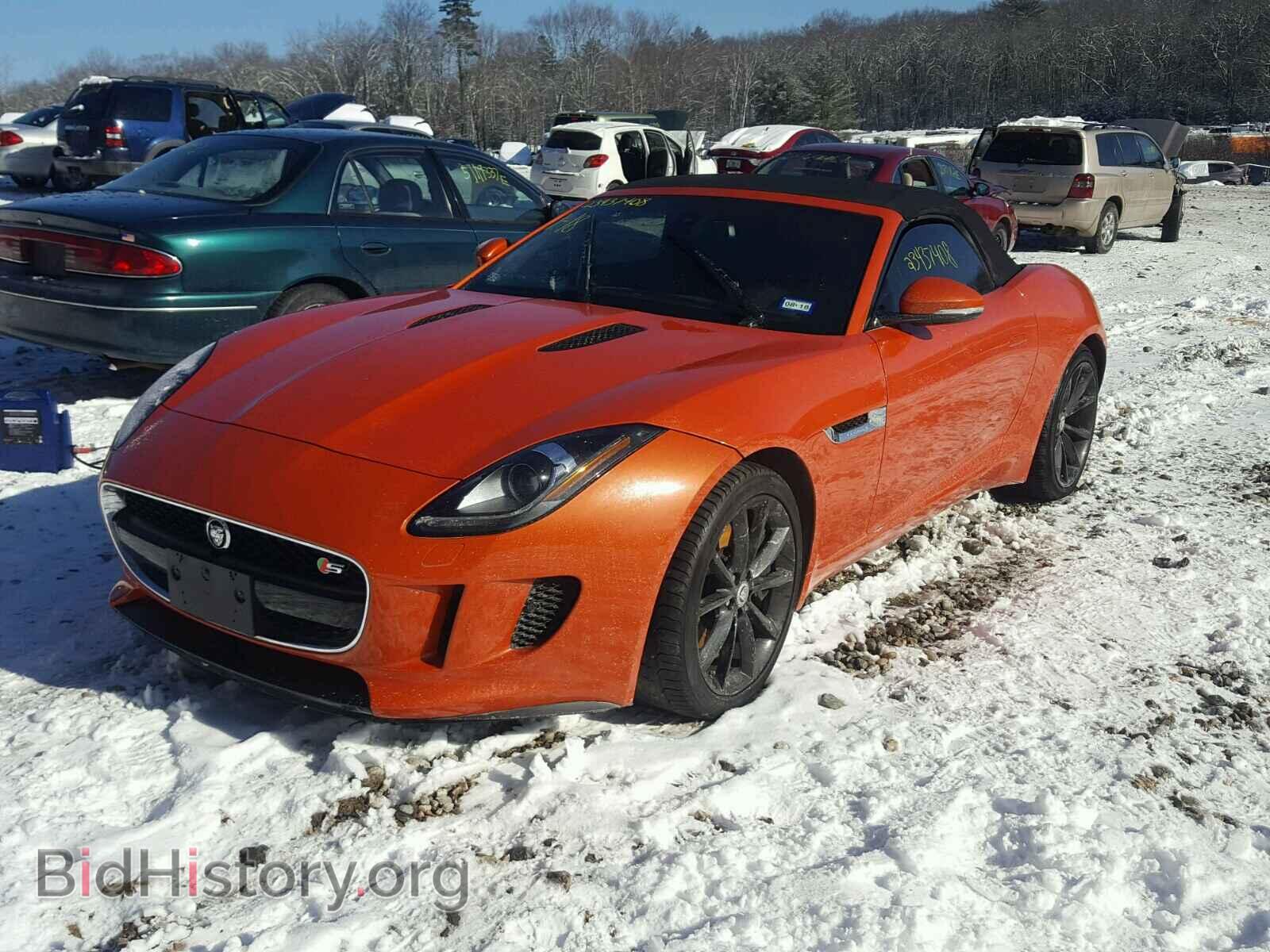 2014 JAGUAR F-TYPE - VIN: SAJWA6FC8E8K04468 - Фото 2