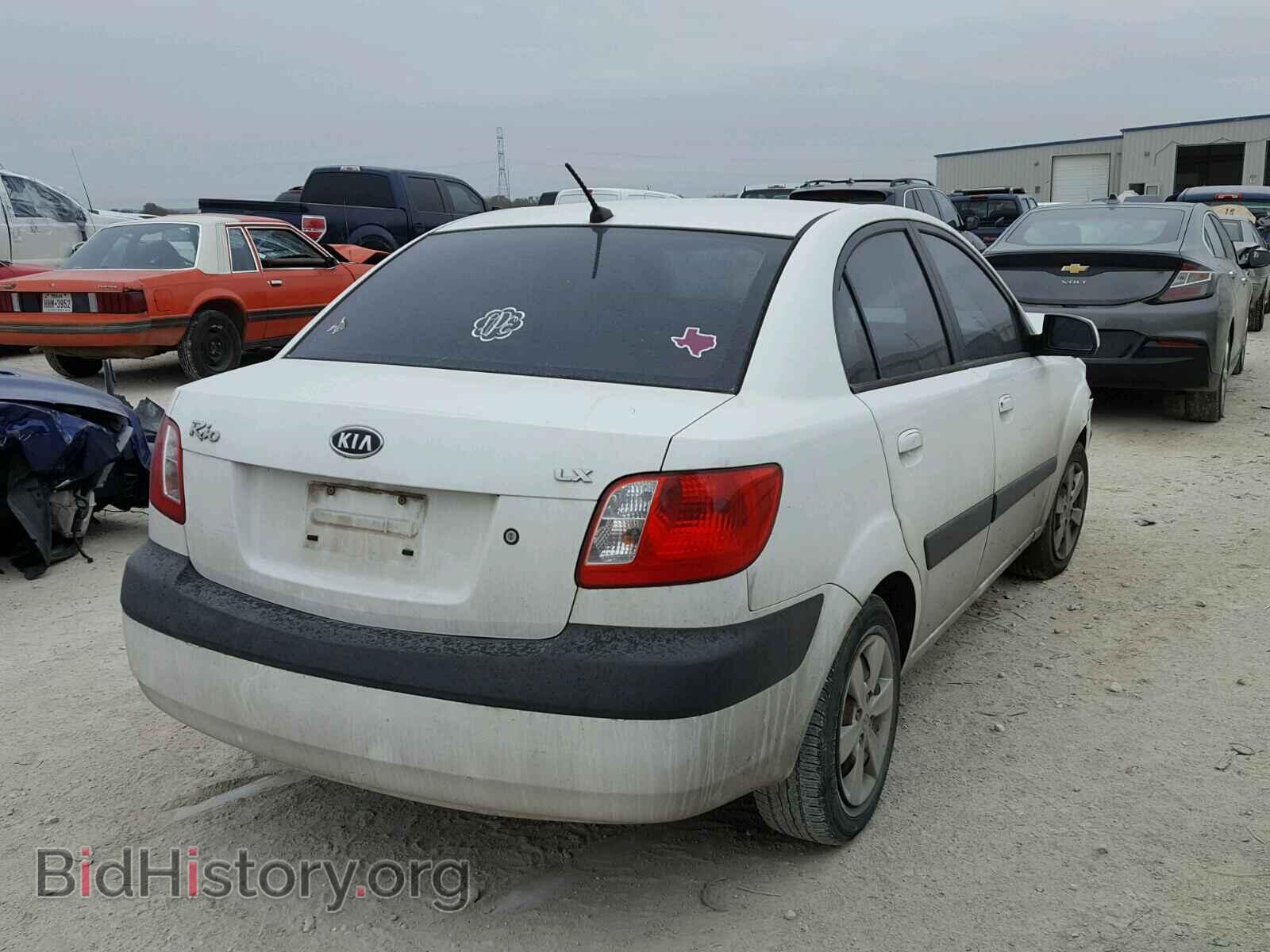 2008 KIA RIO BASE - VIN: KNADE123886354791 - Фото 4