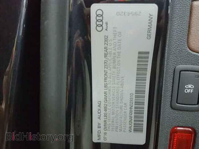 2017 AUDI A4 - VIN: WAUGNAF4XHN029310 - Фото 10