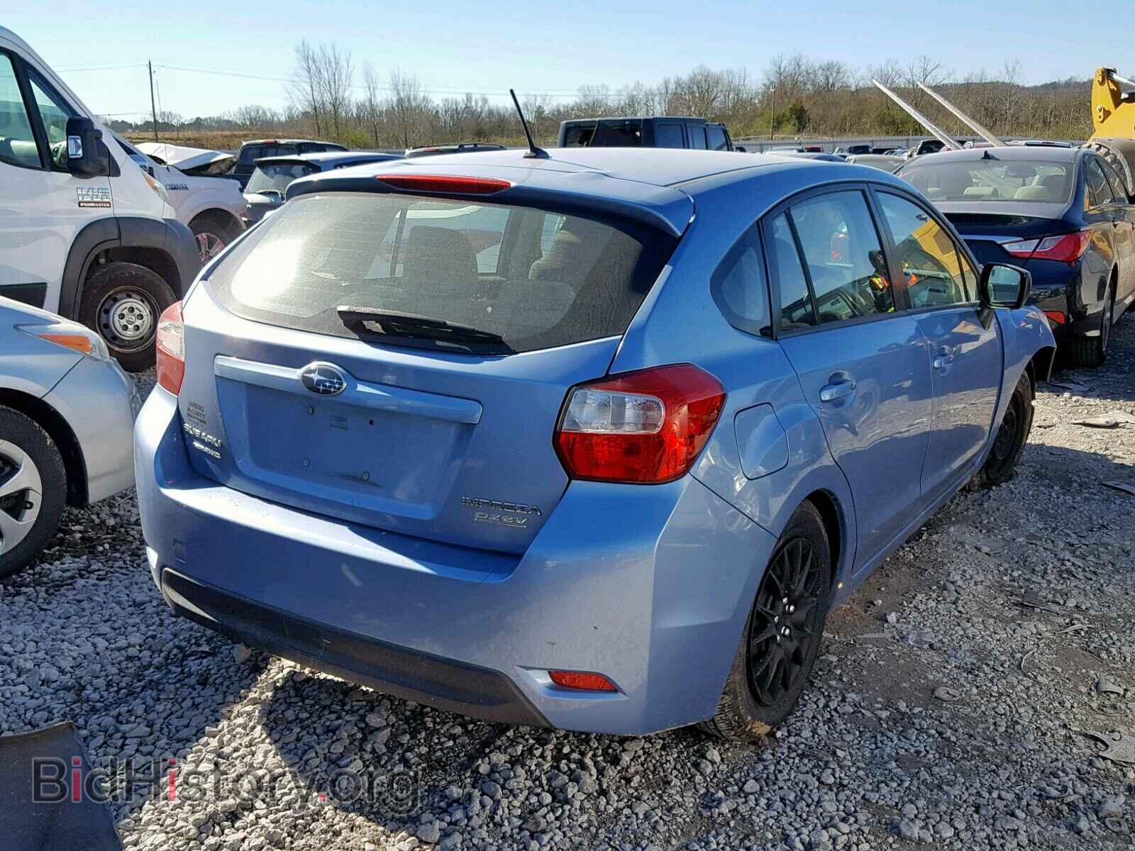 2012 SUBARU IMPREZA BA - VIN: JF1GPAA68CH200137 - Фото 4