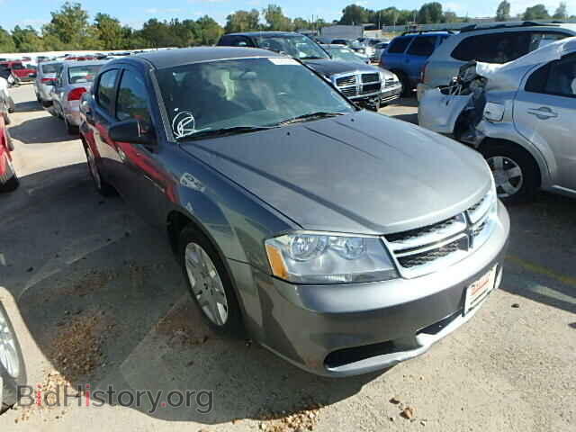 Фотография 1C3CDZAB7CN118449 - DODGE AVENGER 2012