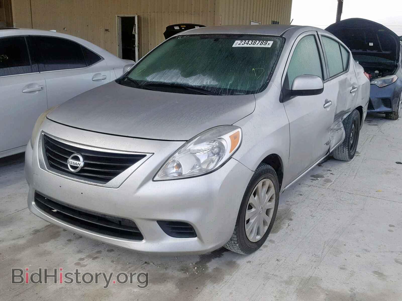 2014 NISSAN VERSA - VIN: 3N1CN7AP9EL877778 - Фото 2
