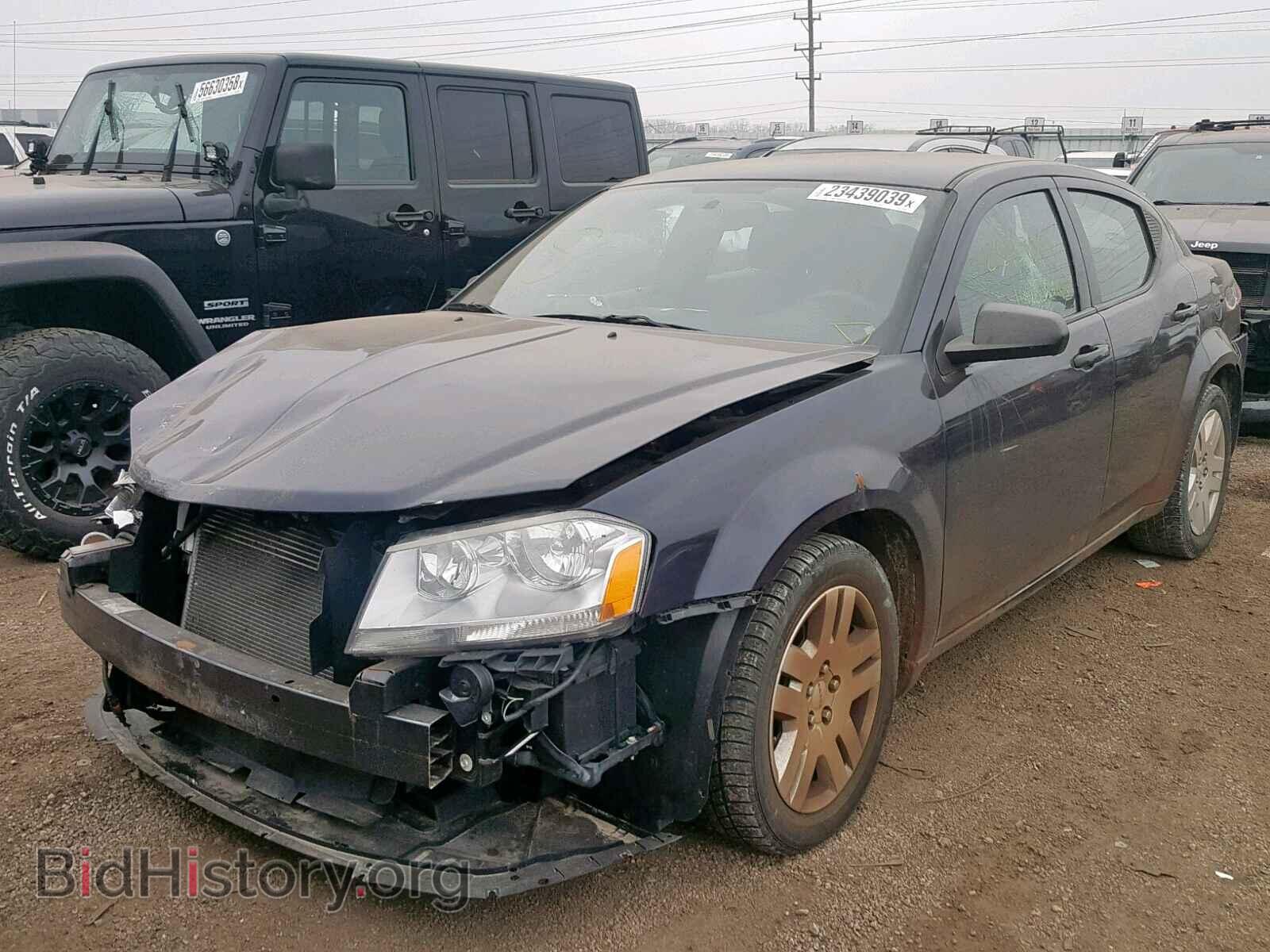 2012 DODGE AVENGER - VIN: 1C3CDZABXCN126240 - Фото 2