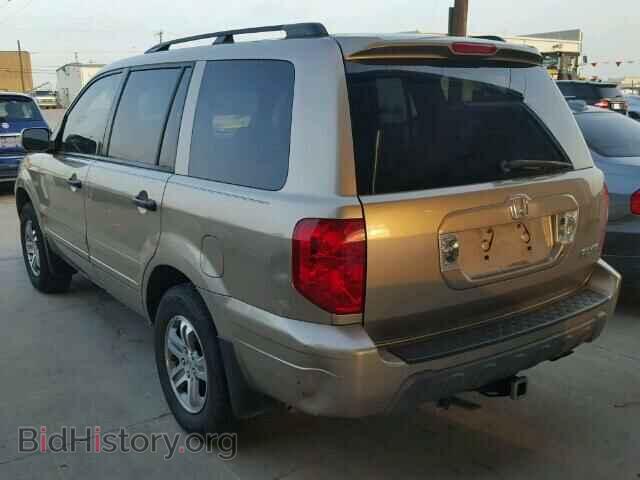 2005 HONDA PILOT - VIN: 5FNYF18695B027013 - Фото 3