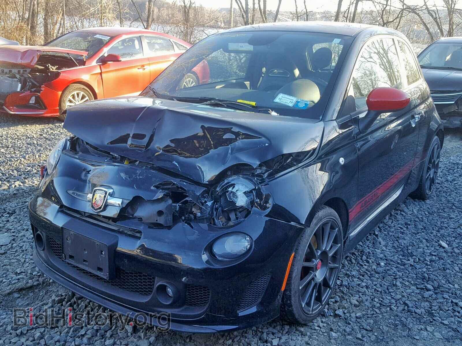 2015 FIAT 500 - VIN: 3C3CFFFH8FT523472 - Фото 2