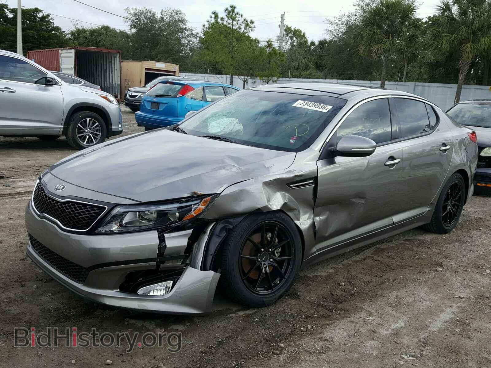 2015 KIA OPTIMA - VIN: 5XXGN4A73FG513737 - Фото 2