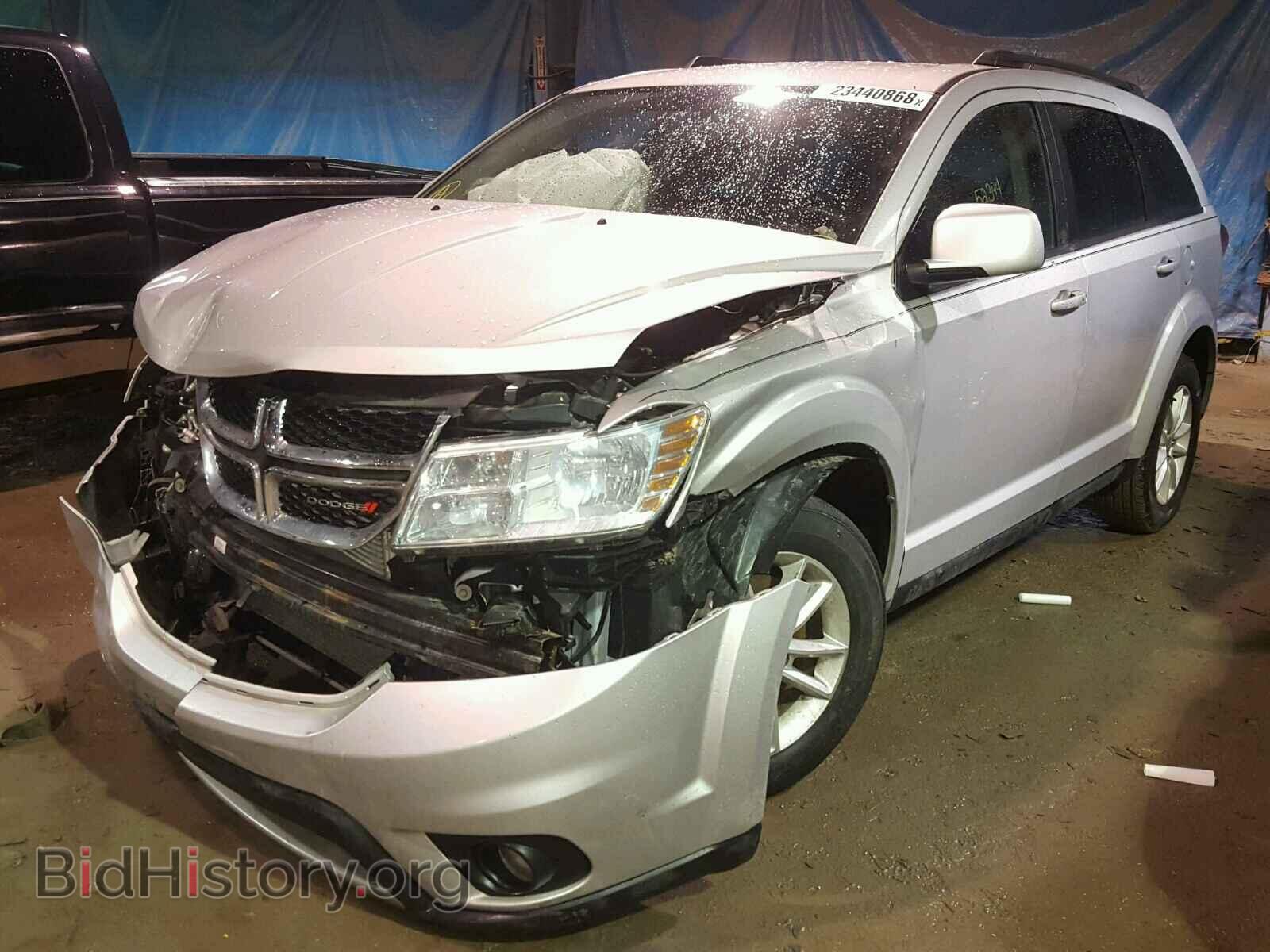 2014 DODGE JOURNEY - VIN: 3C4PDCBB0ET100080 - Фото 2