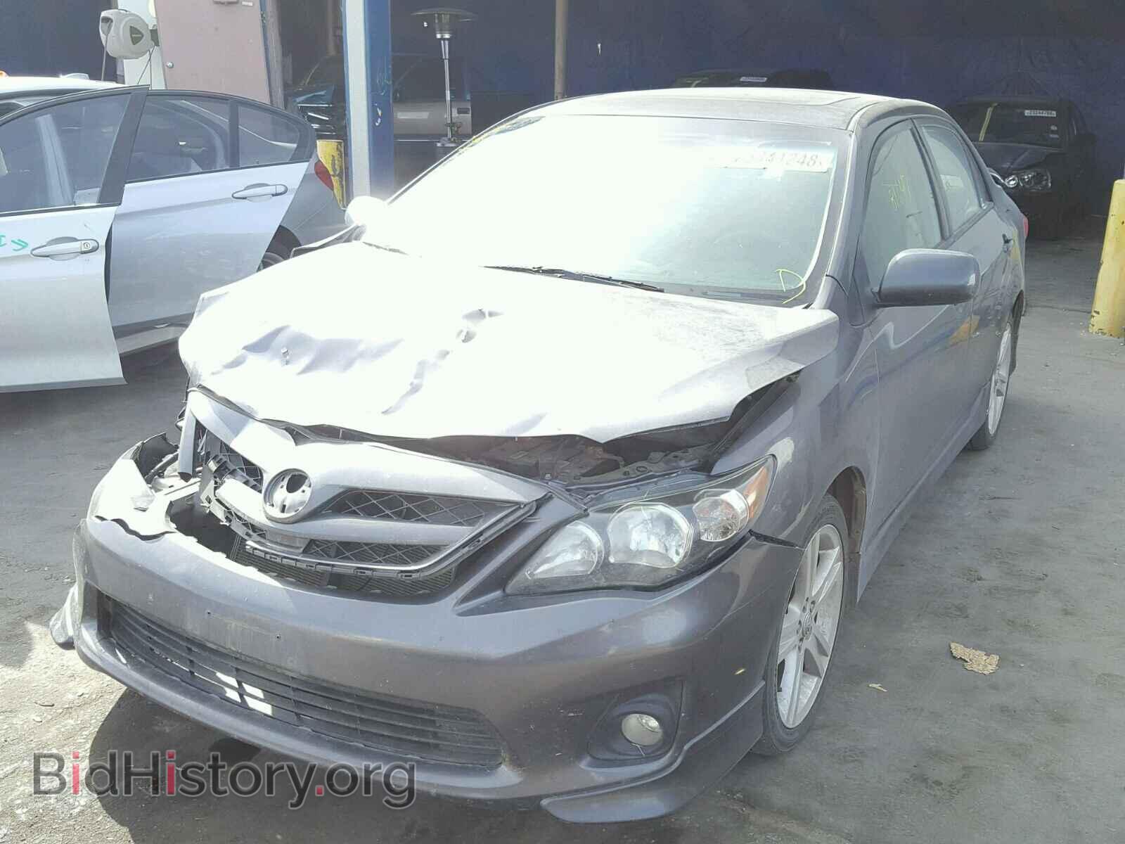 2013 TOYOTA COROLLA BA - VIN: 5YFBU4EE6DP115948 - Фото 2