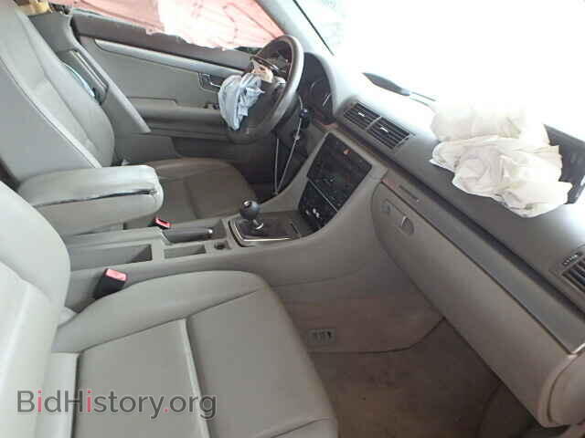2002 AUDI A4 - VIN: WAULC68E62A186824 - Фото 5