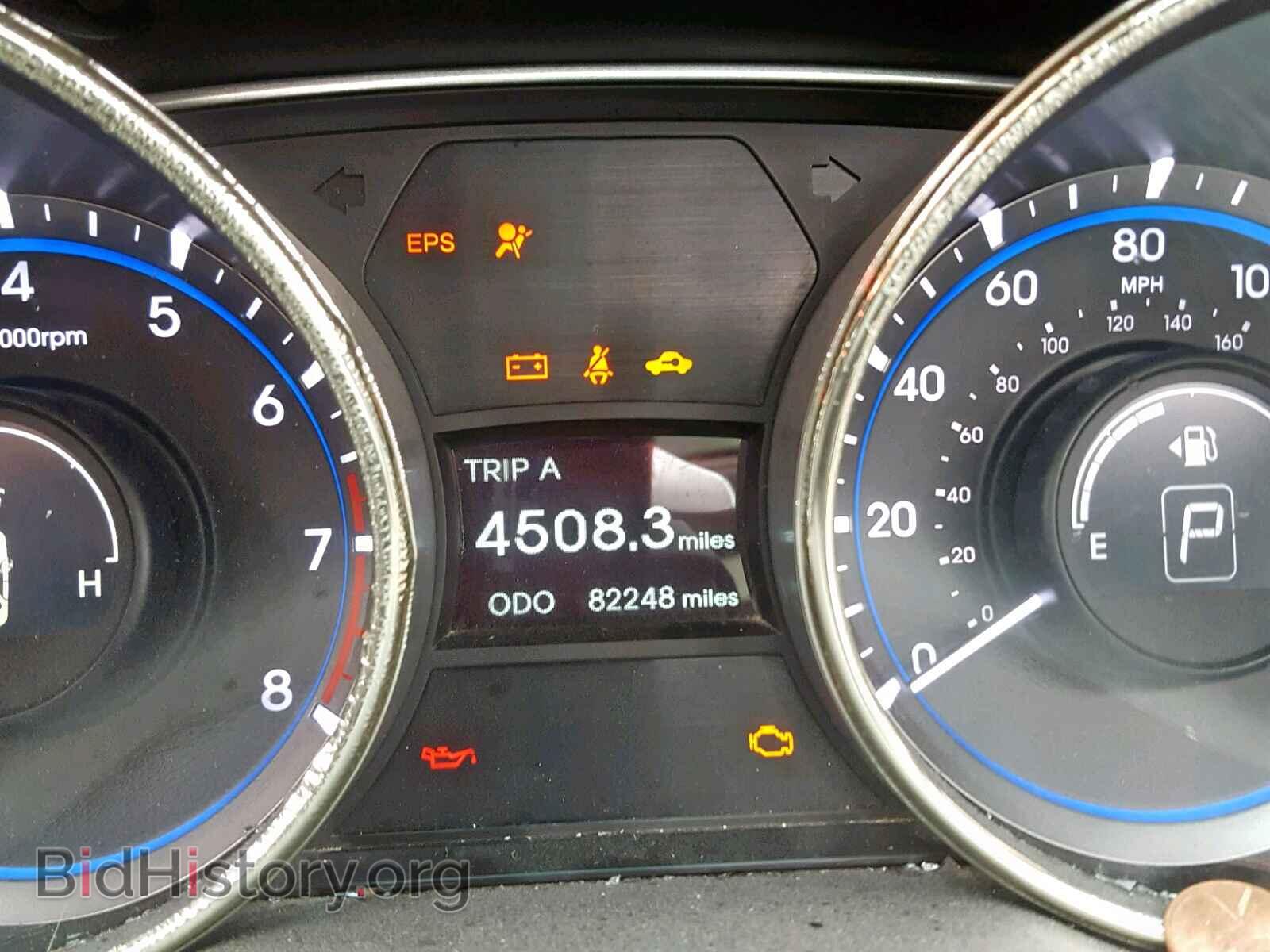 2012 HYUNDAI SONATA - VIN: 5NPEC4ABXCH437340 - Фото 8