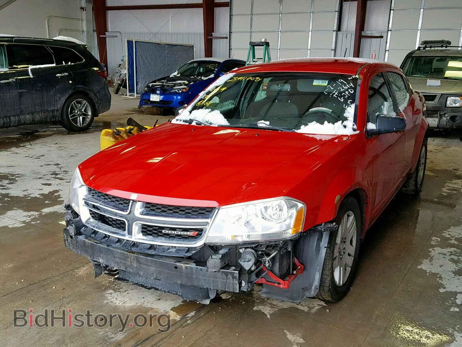 2012 DODGE AVENGER - VIN: 1C3CDZAG0CN310176 - Фото 2