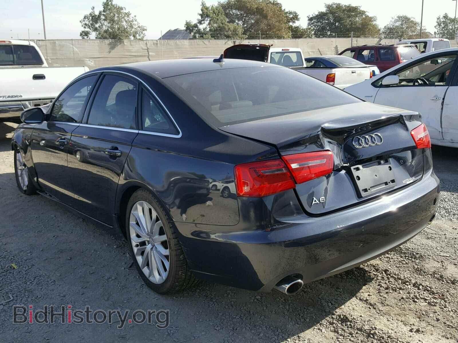 2013 AUDI A6 - VIN: WAUDFAFC0DN132950 - Фото 3