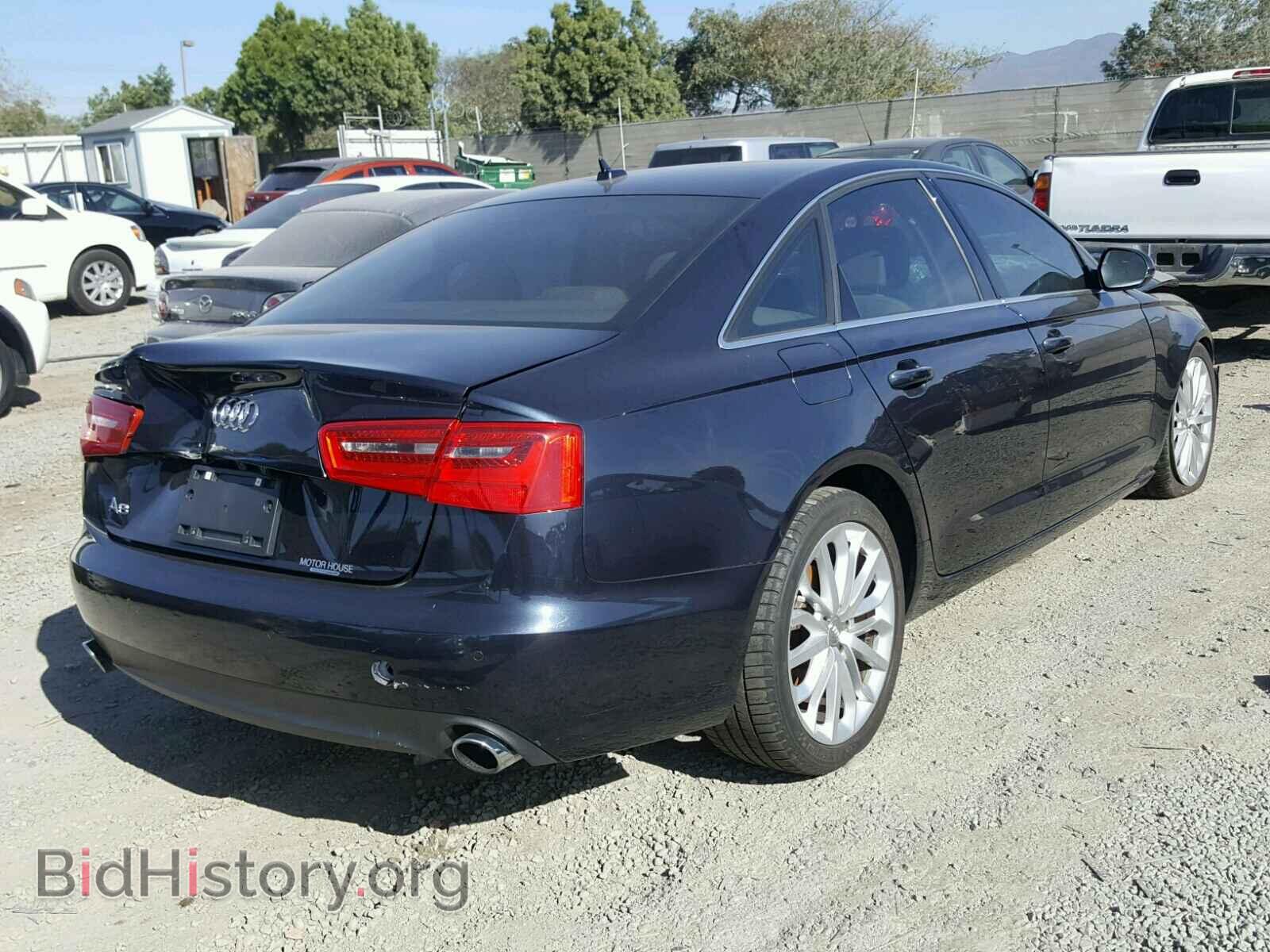 2013 AUDI A6 - VIN: WAUDFAFC0DN132950 - Фото 4