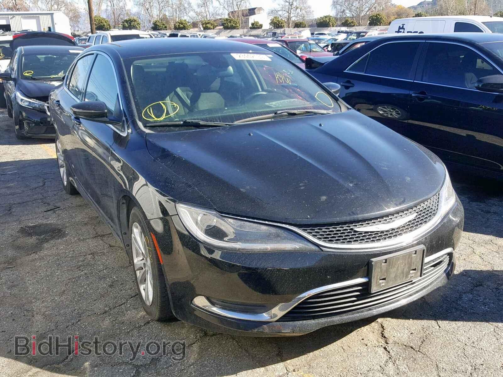 Фотография 1C3CCCAB4FN587440 - CHRYSLER 200 2015