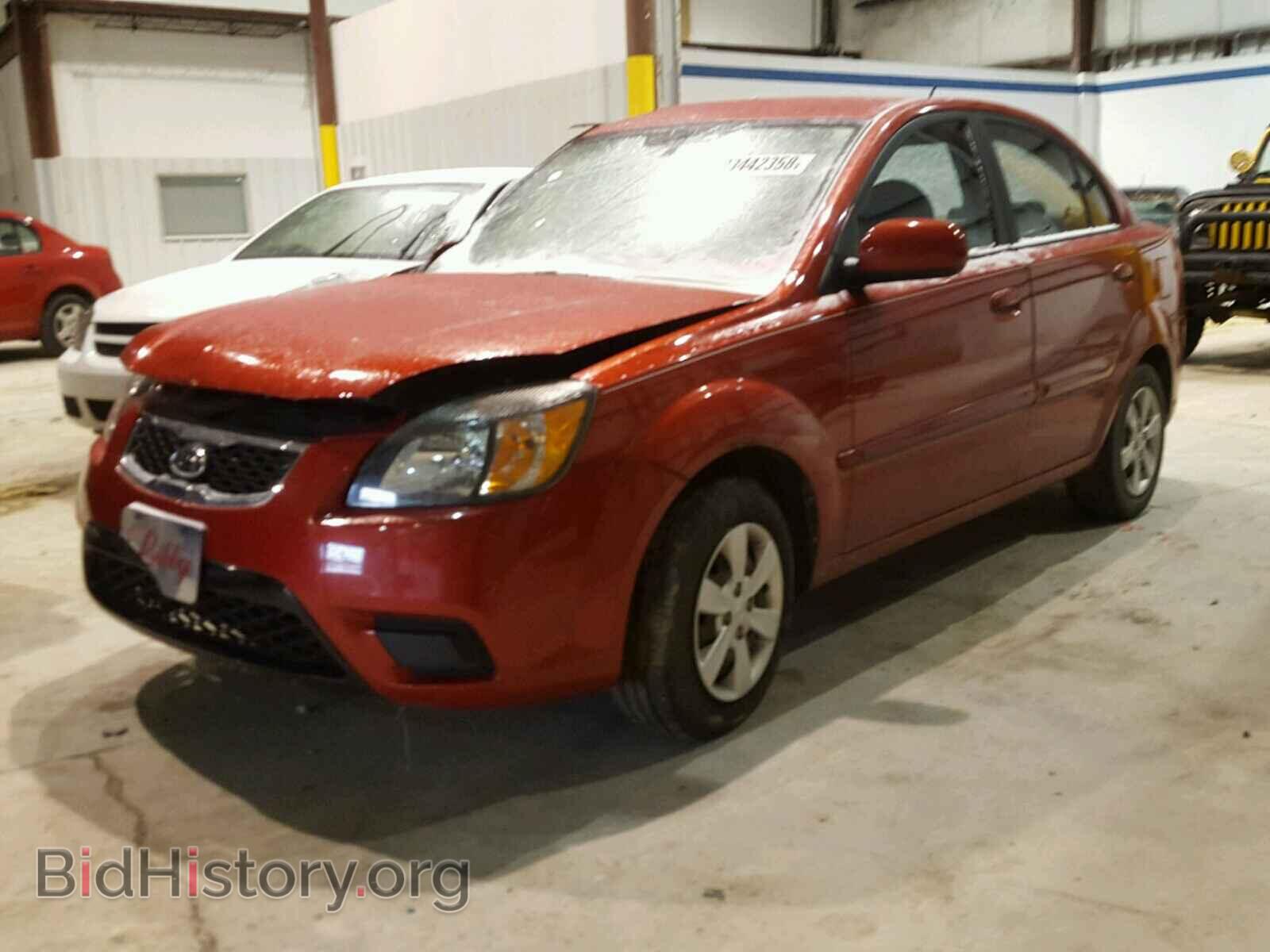 2011 KIA RIO BASE - VIN: KNADH4A33B6735398 - Фото 2