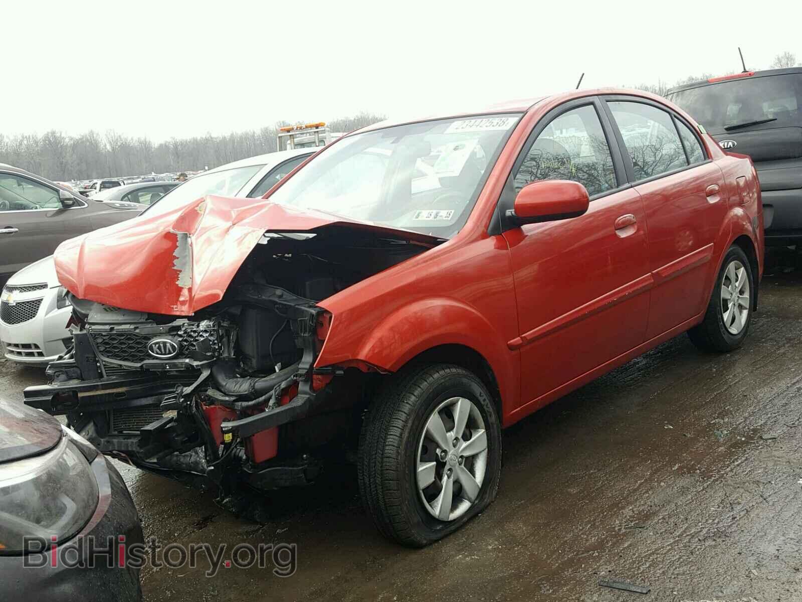 2011 KIA RIO BASE - VIN: KNADH4A35B6737301 - Photo 2