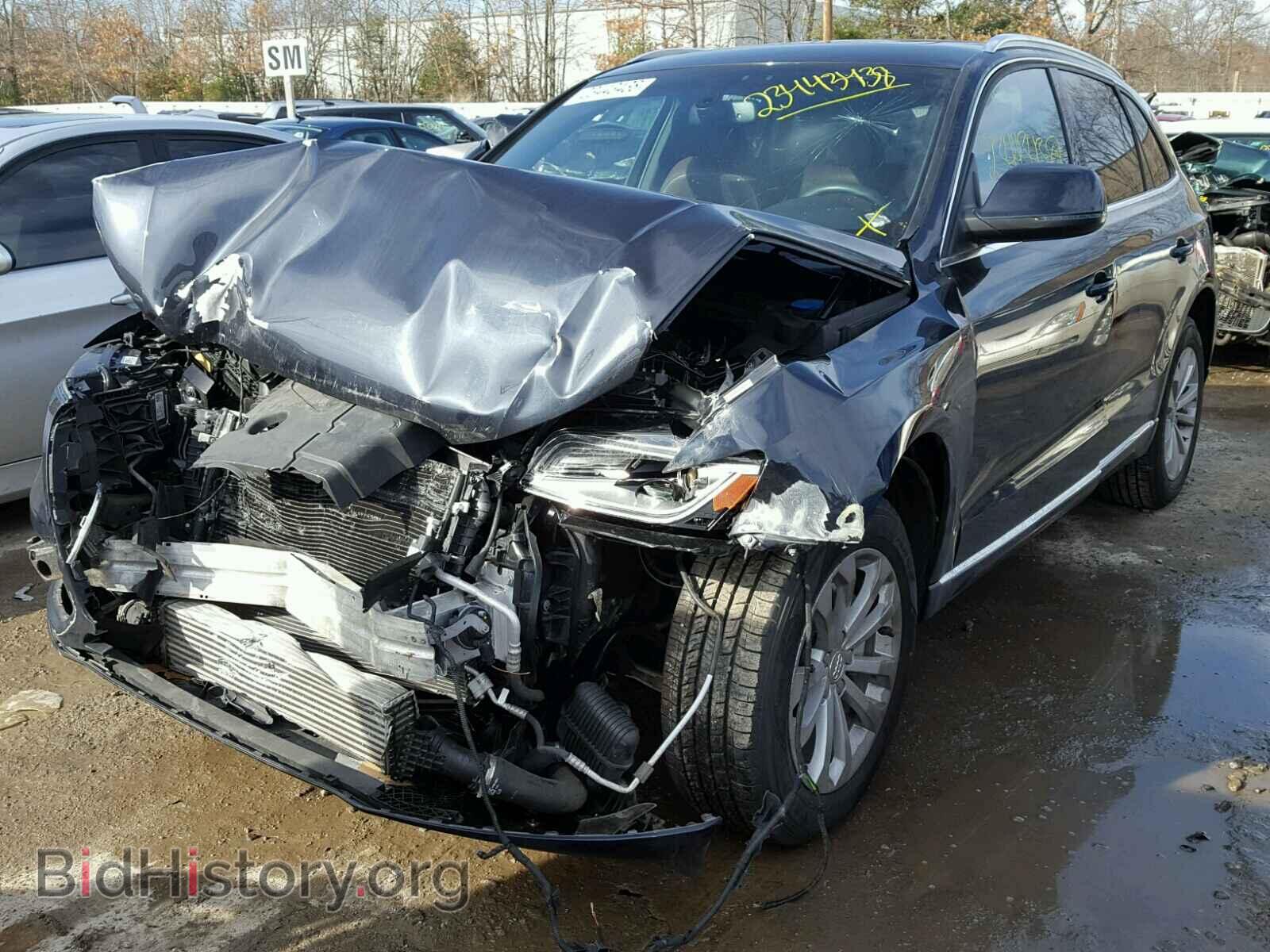 2014 AUDI Q5 - VIN: WA1LFAFP8EA077846 - Фото 2
