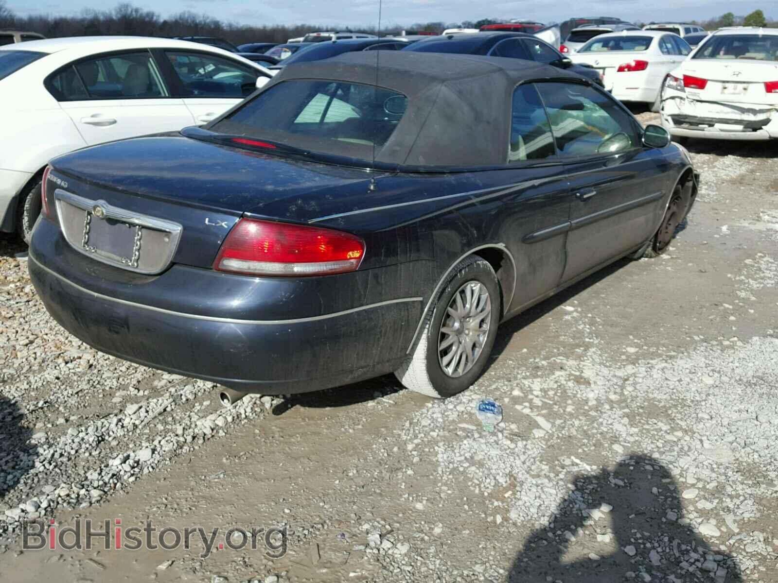 2002 CHRYSLER SEBRING - VIN: 1C3EL45R42N227651 - Фото 4