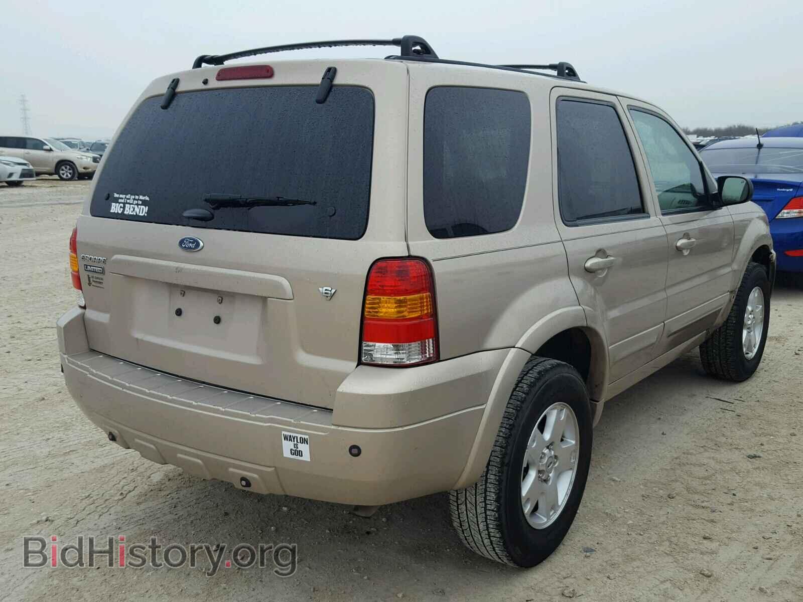 2007 FORD ESCAPE - VIN: 1FMCU04127KC02840 - Фото 4