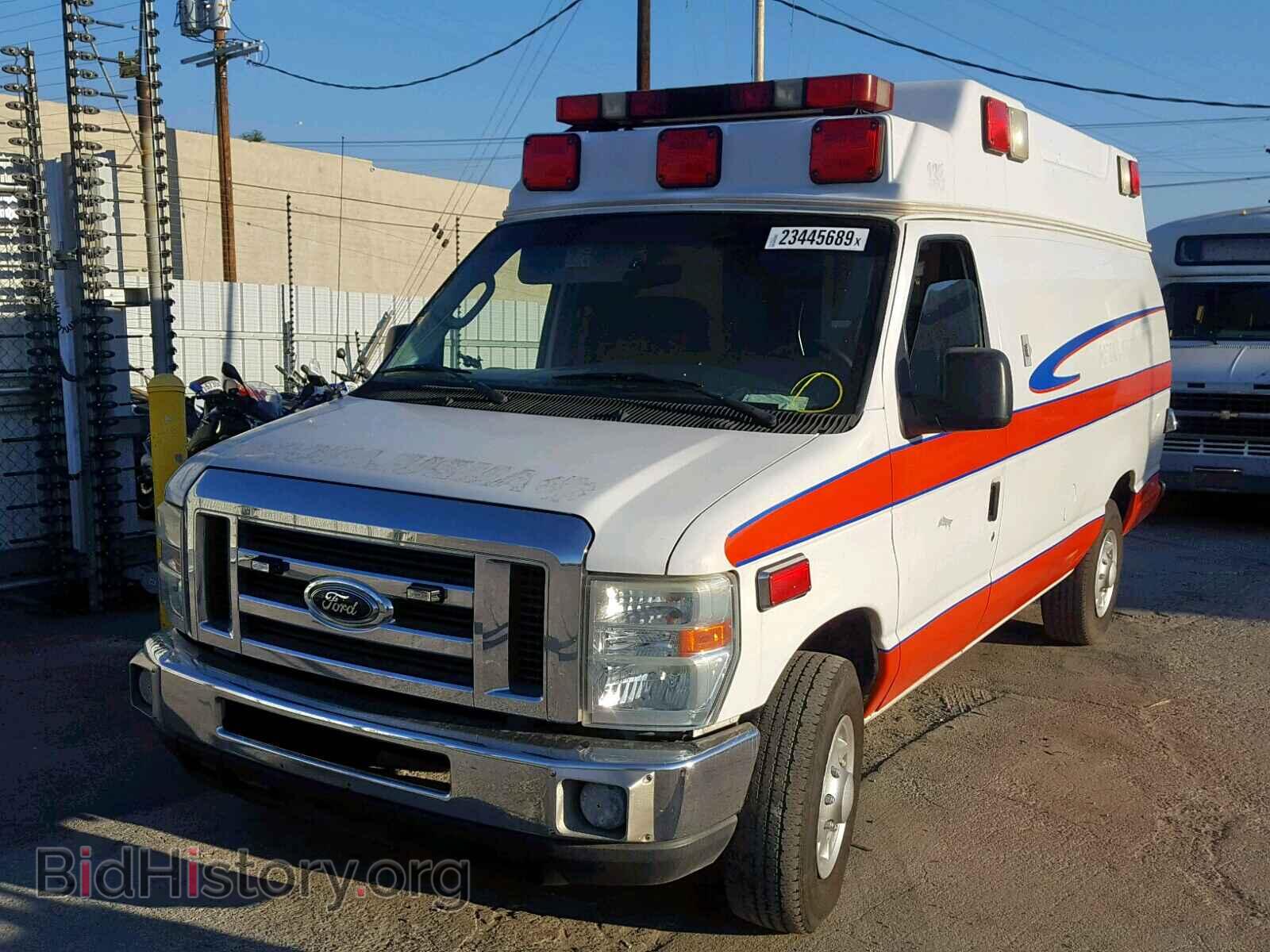 2008 FORD ECONOLINE - VIN: 1FDSS34P78DB61229 - Фото 2