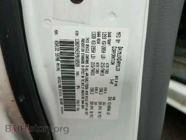 2007 DODGE CARAVAN - VIN: 1D8GP24E97B192529 - Фото 10