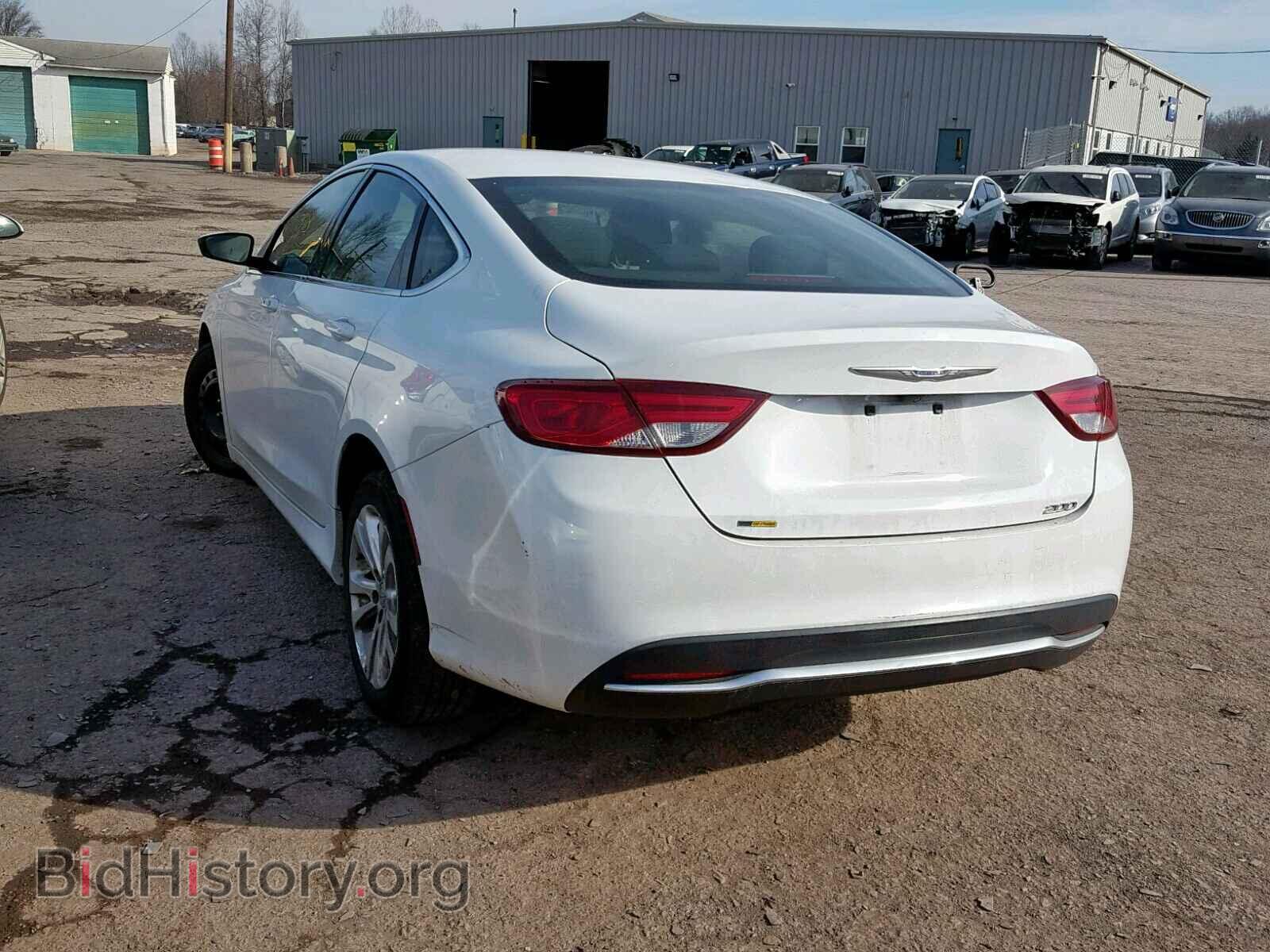 2016 CHRYSLER 200 - VIN: 1C3CCCAB6GN141081 - Фото 3