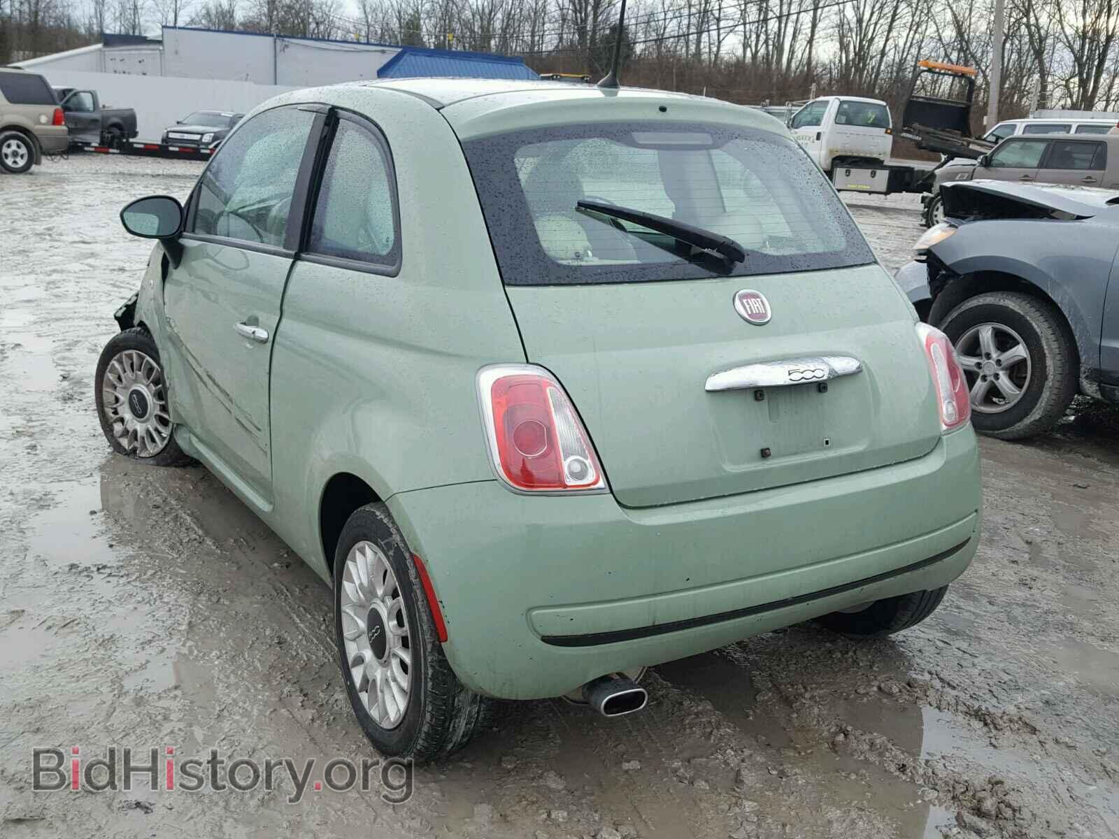 2012 FIAT 500 - VIN: 3C3CFFAR8CT254157 - Фото 3
