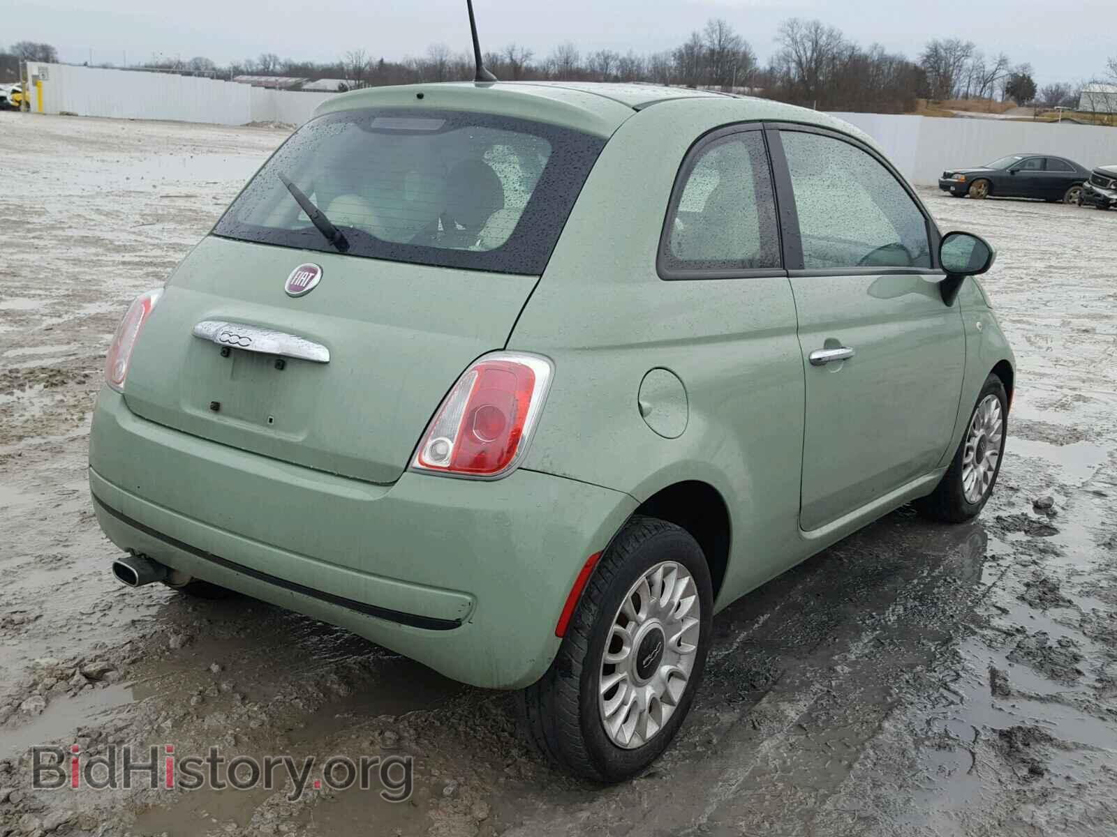 2012 FIAT 500 - VIN: 3C3CFFAR8CT254157 - Фото 4
