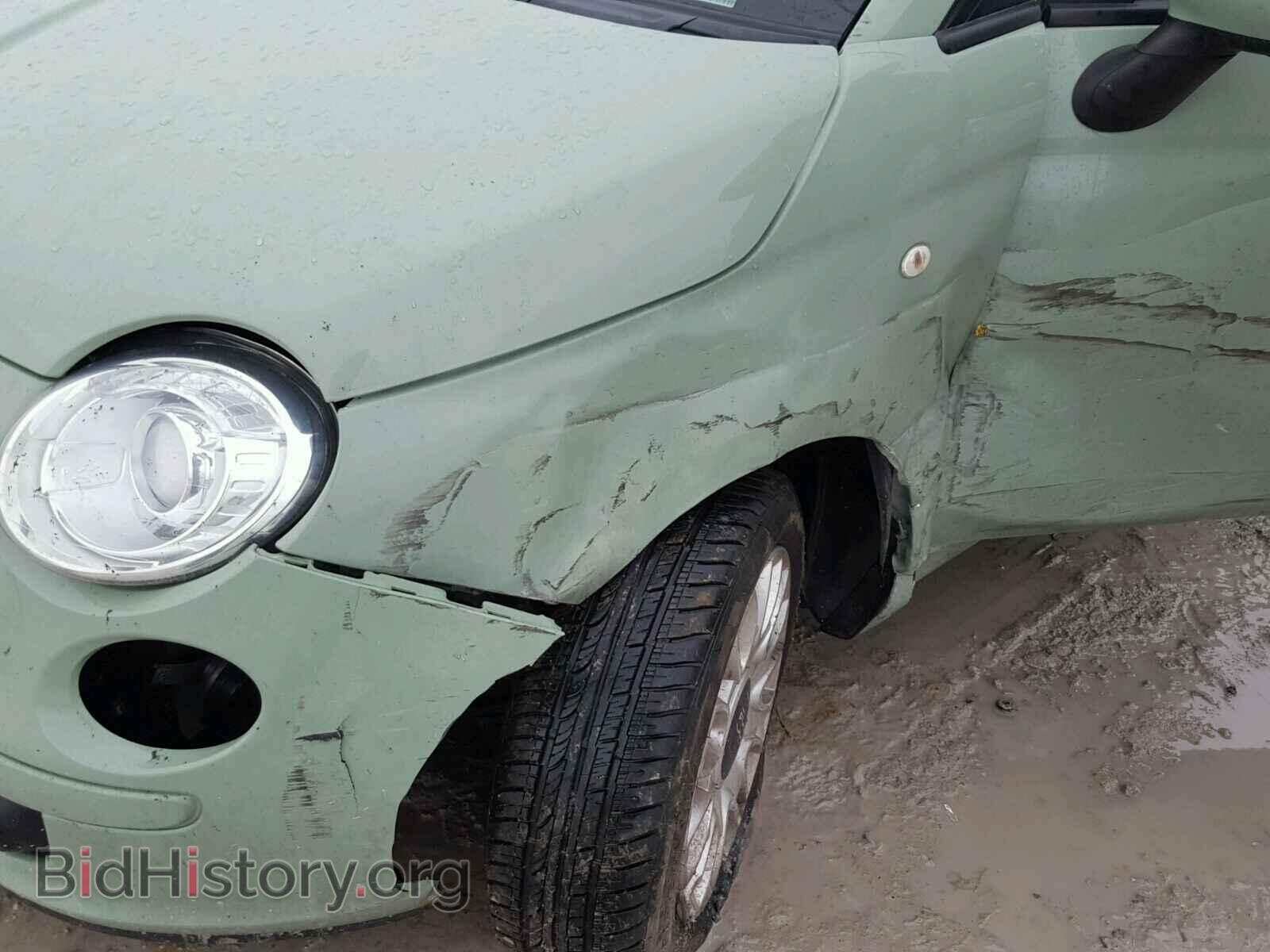 2012 FIAT 500 - VIN: 3C3CFFAR8CT254157 - Фото 9