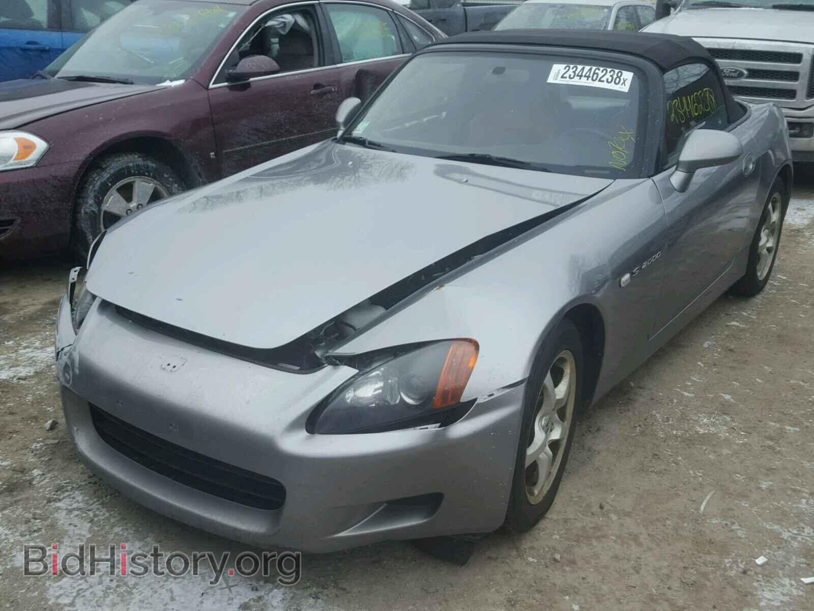 2001 HONDA S2000 - VIN: JHMAP11451T009072 - Фото 2