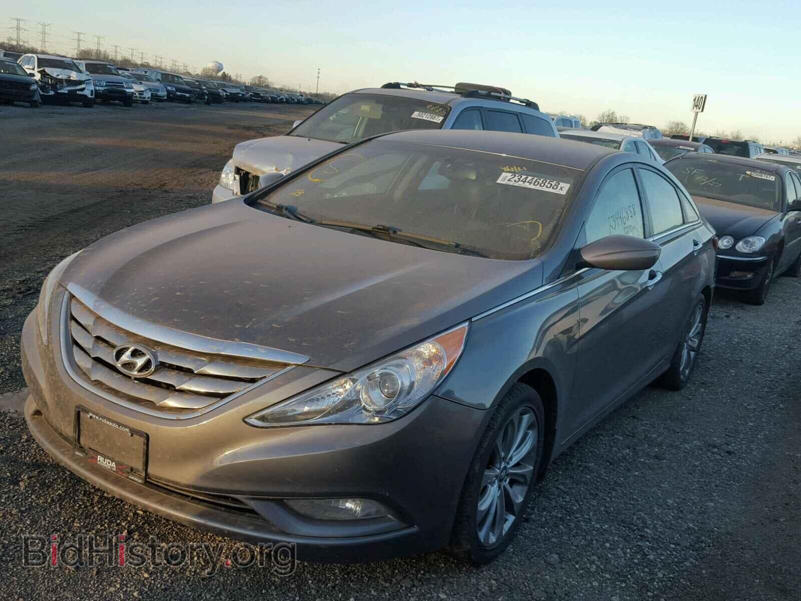 2012 HYUNDAI SONATA - VIN: 5NPEC4AC3CH370315 - Фото 2