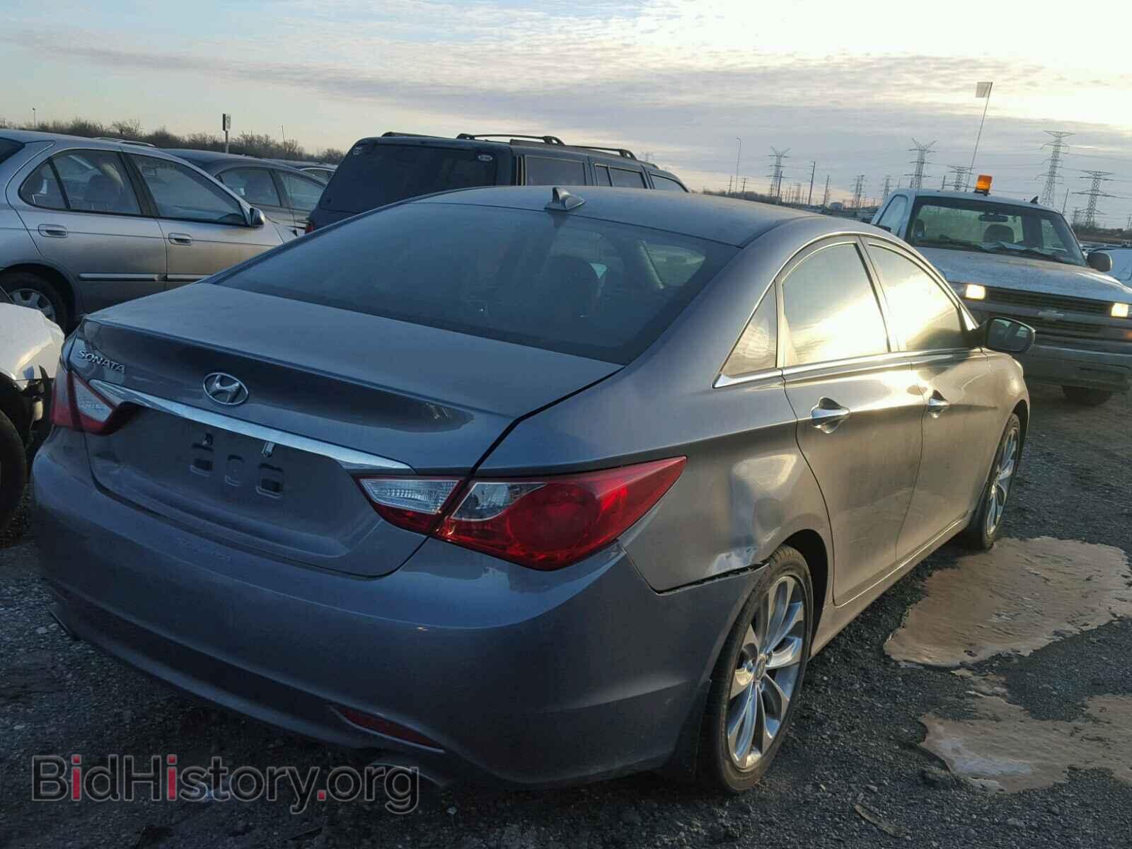 2012 HYUNDAI SONATA - VIN: 5NPEC4AC3CH370315 - Фото 4