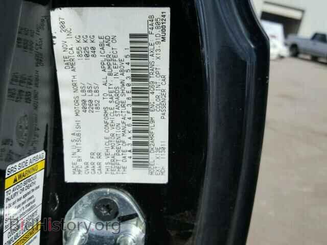 2008 MITSUBISHI ECLIPSE - VIN: 4A3AK64F38E035451 - Фото 10