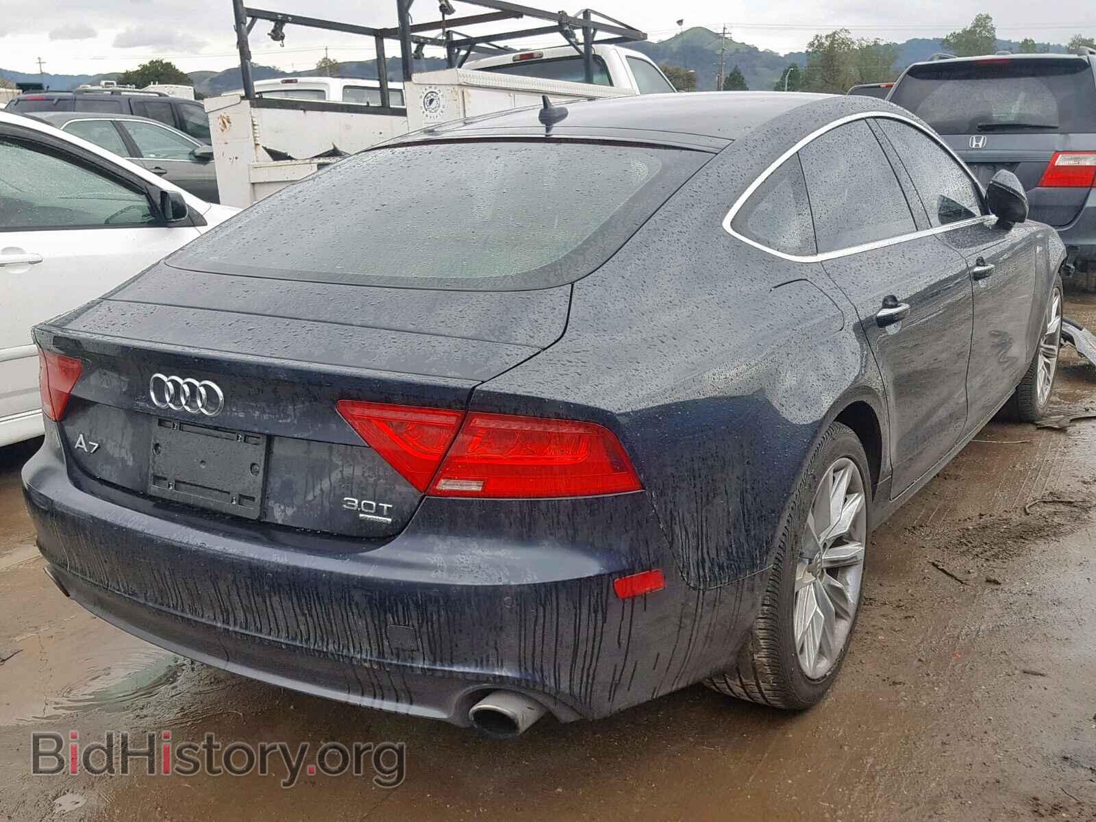 2014 AUDI A7 - VIN: WAUWGAFC8EN149583 - Фото 4