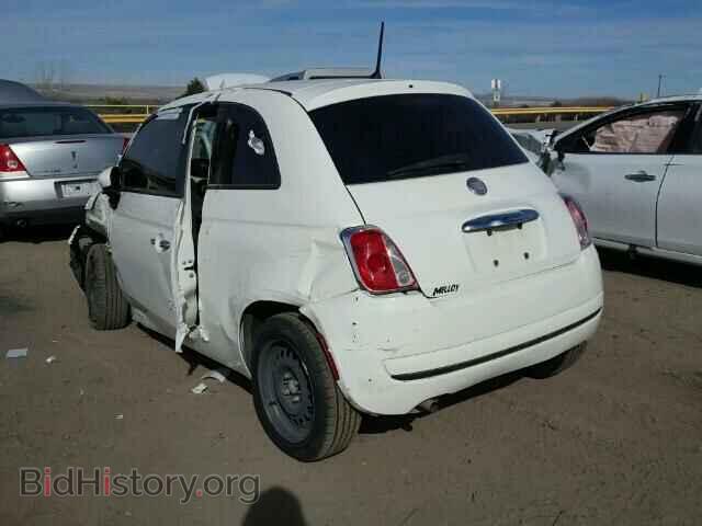 2012 FIAT 500 - VIN: 3C3CFFAR2CT117408 - Фото 3