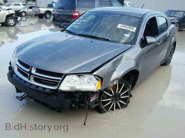 2013 DODGE AVENGER - VIN: 1C3CDZCB8DN520186 - Фото 2