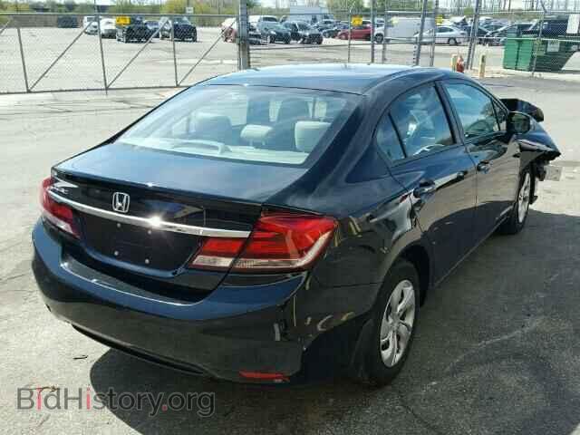 2013 HONDA CIVIC - VIN: 19XFB2F52DE100228 - Фото 4