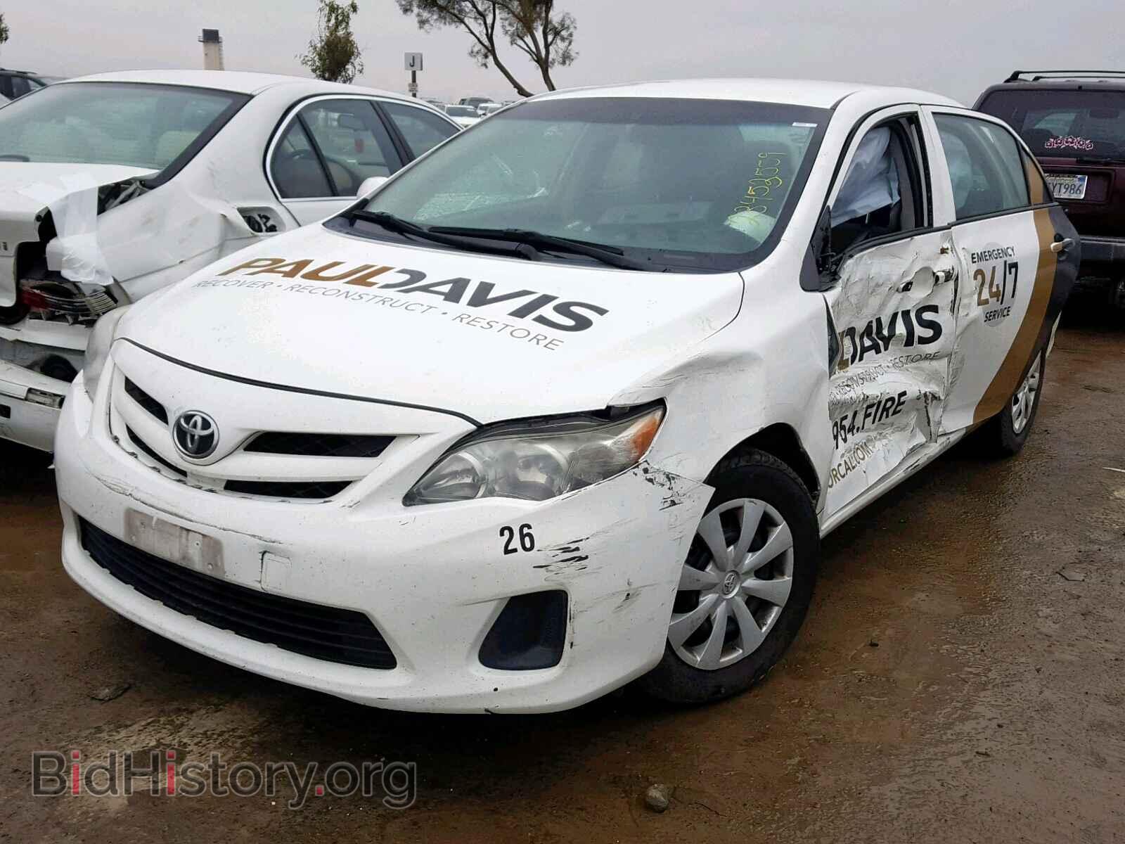 2013 TOYOTA COROLLA BA - VIN: 2T1BU4EE9DC986844 - Фото 2