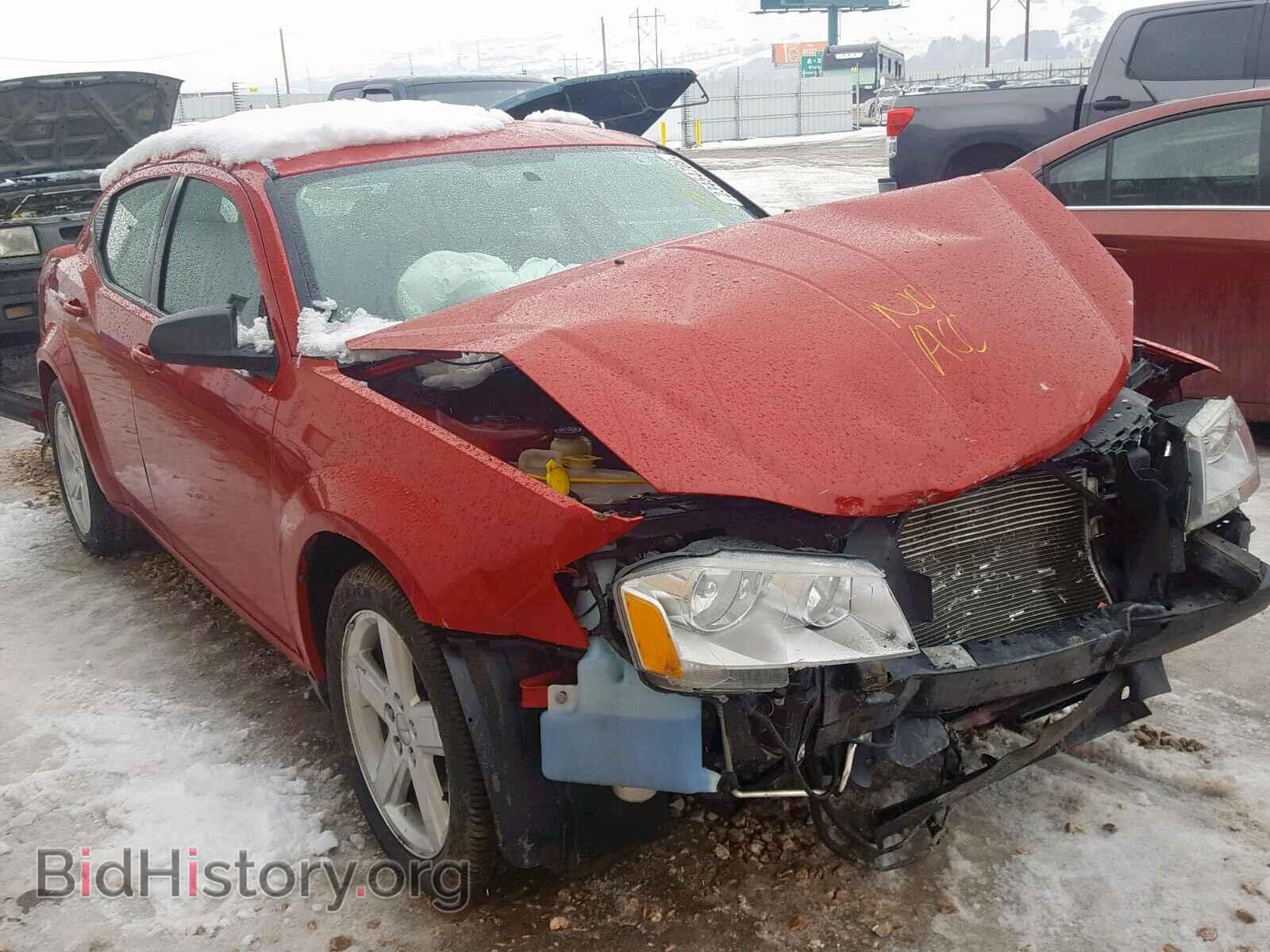 Фотография 1C3CDZAB2DN708124 - DODGE AVENGER 2013