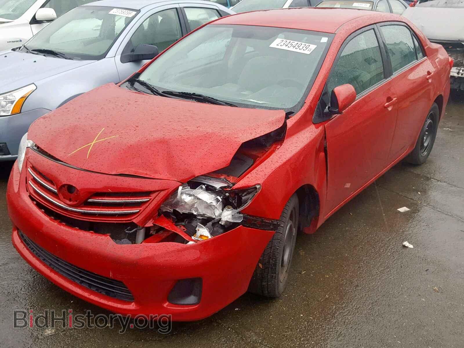 2013 TOYOTA COROLLA BA - VIN: 2T1BU4EE4DC097224 - Фото 2