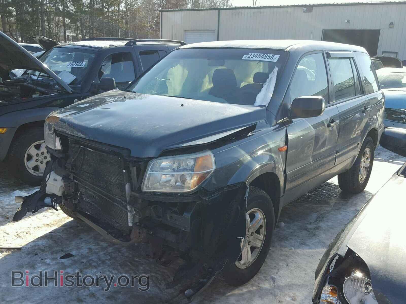 2006 HONDA PILOT - VIN: 5FNYF181X6B016592 - Фото 2