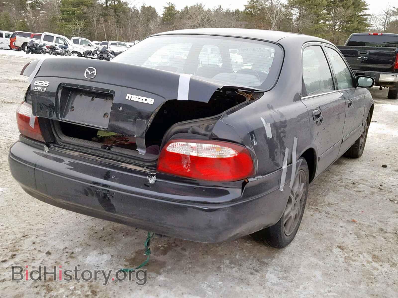 2000 MAZDA 626 - VIN: 1YVGF22D4Y5121602 - Фото 4