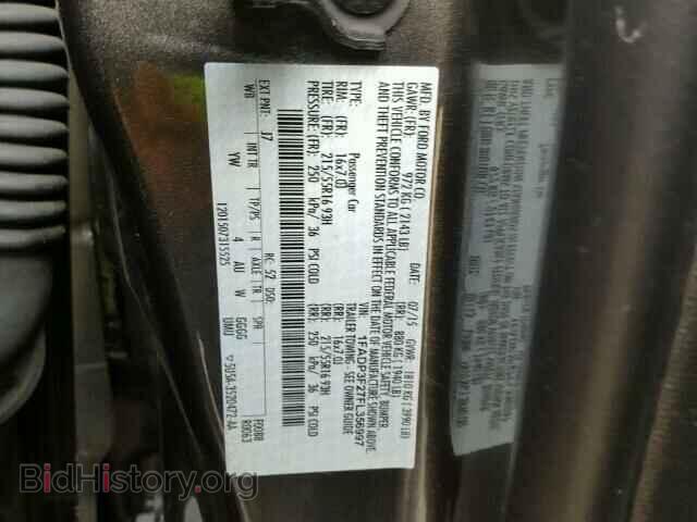 2015 FORD FOCUS - VIN: 1FADP3F27FL356997 - Фото 10