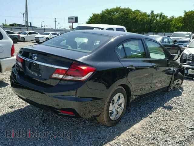 2013 HONDA CIVIC - VIN: 19XFB2F54DE044521 - Фото 4