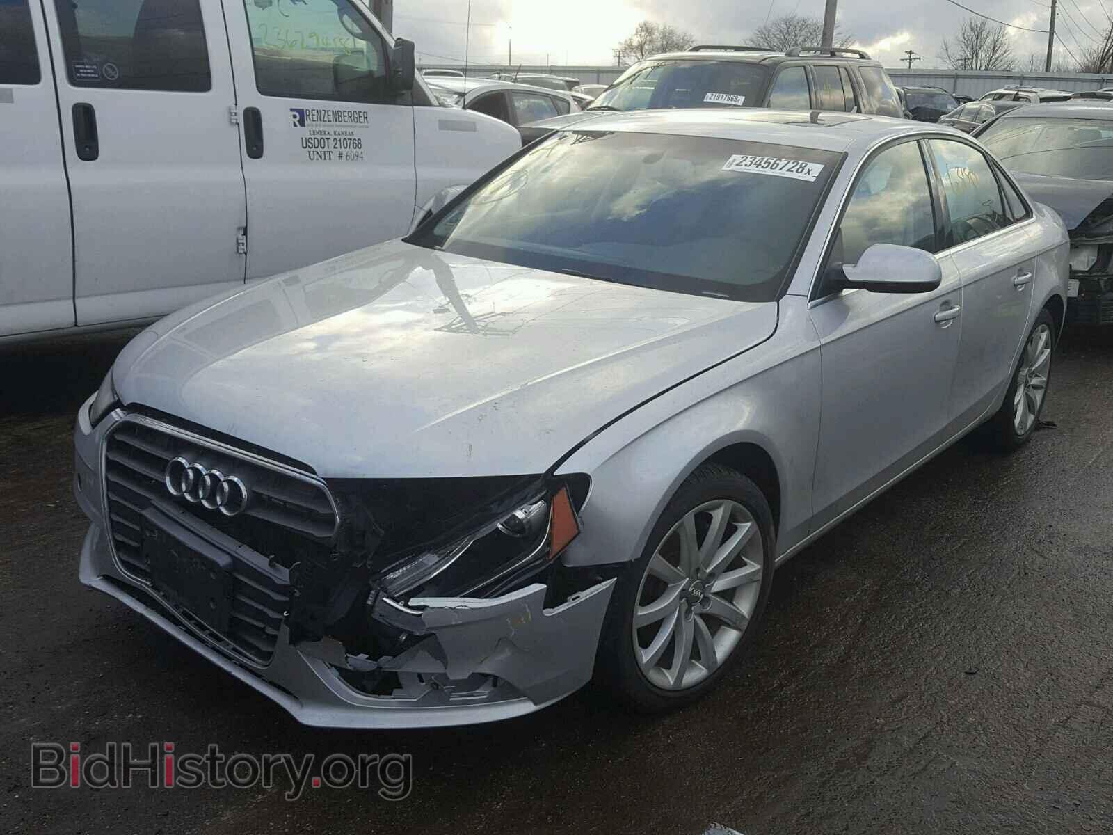 2013 AUDI A4 - VIN: WAUFFAFL0DN044196 - Photo 2
