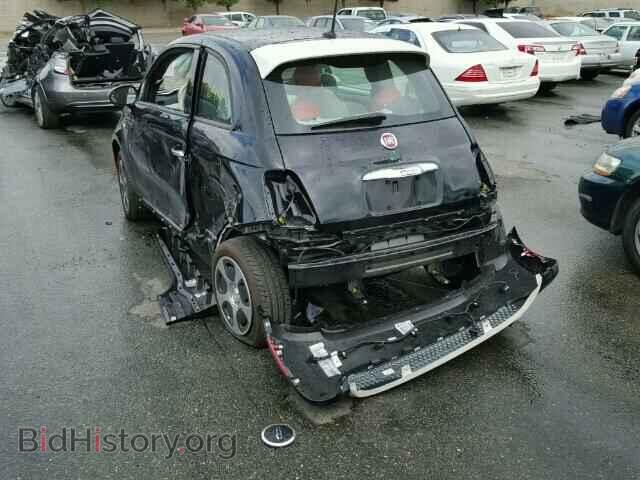 2015 FIAT 500 - VIN: 3C3CFFGE9FT732613 - Фото 3