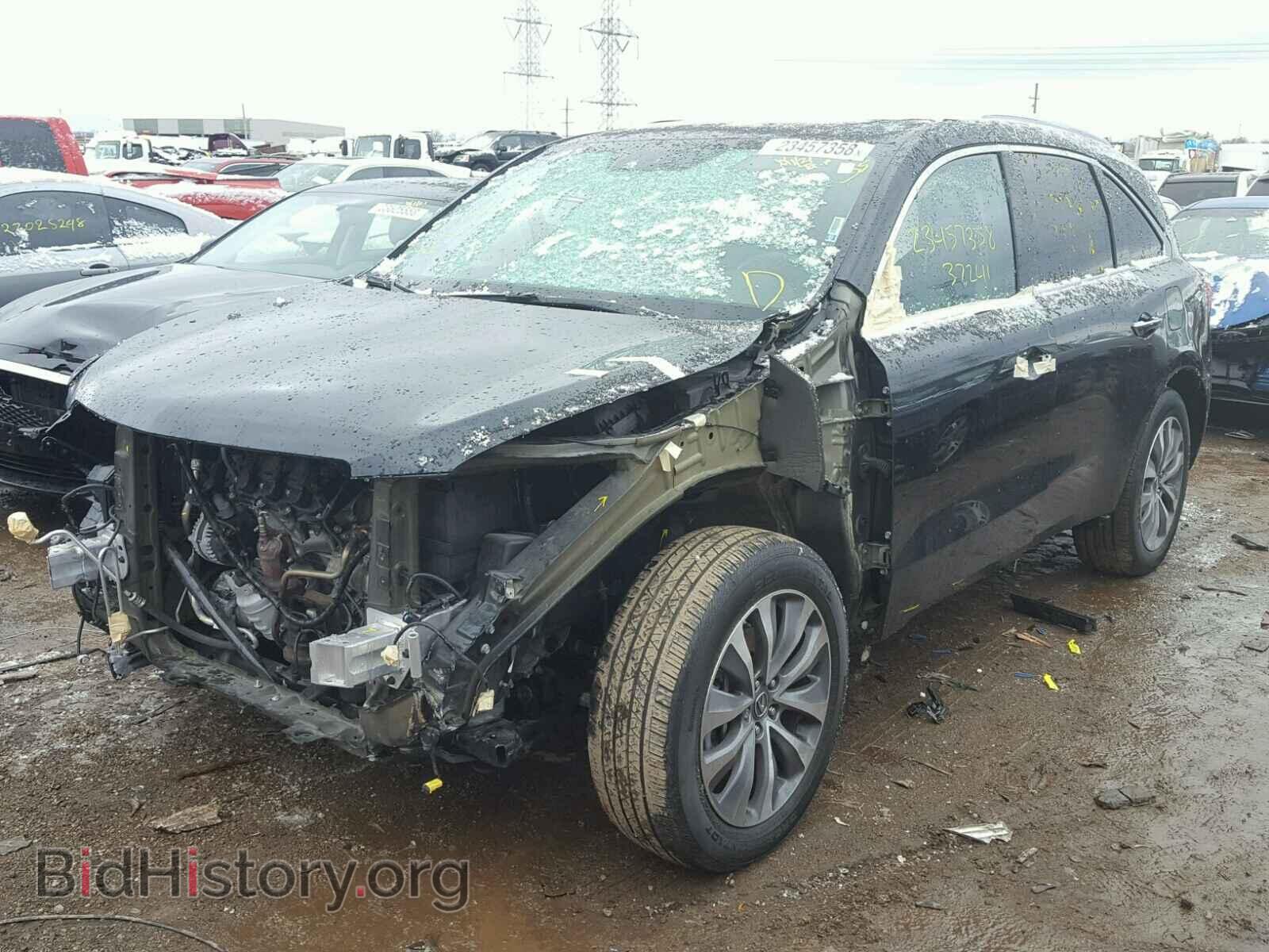 2014 ACURA MDX - VIN: 5FRYD4H49EB048268 - Фото 2