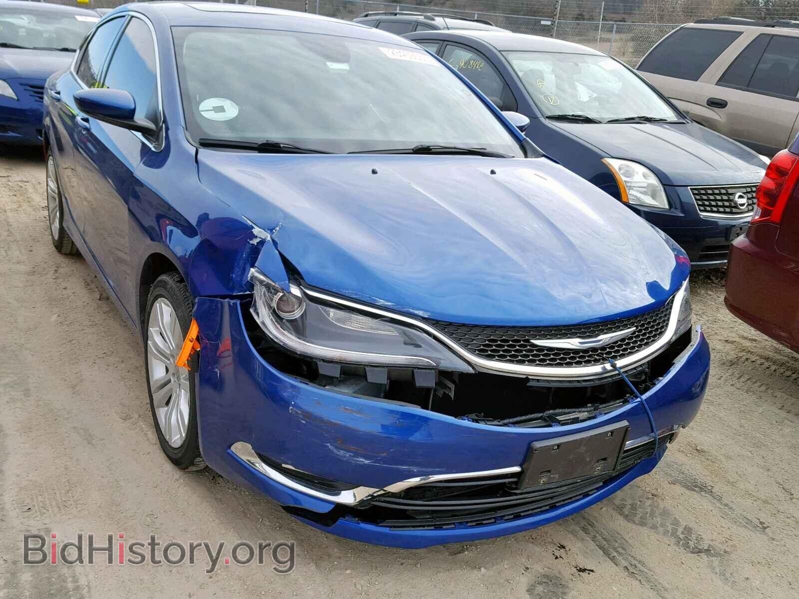 Photo 1C3CCCAB2FN588327 - CHRYSLER 200 2015