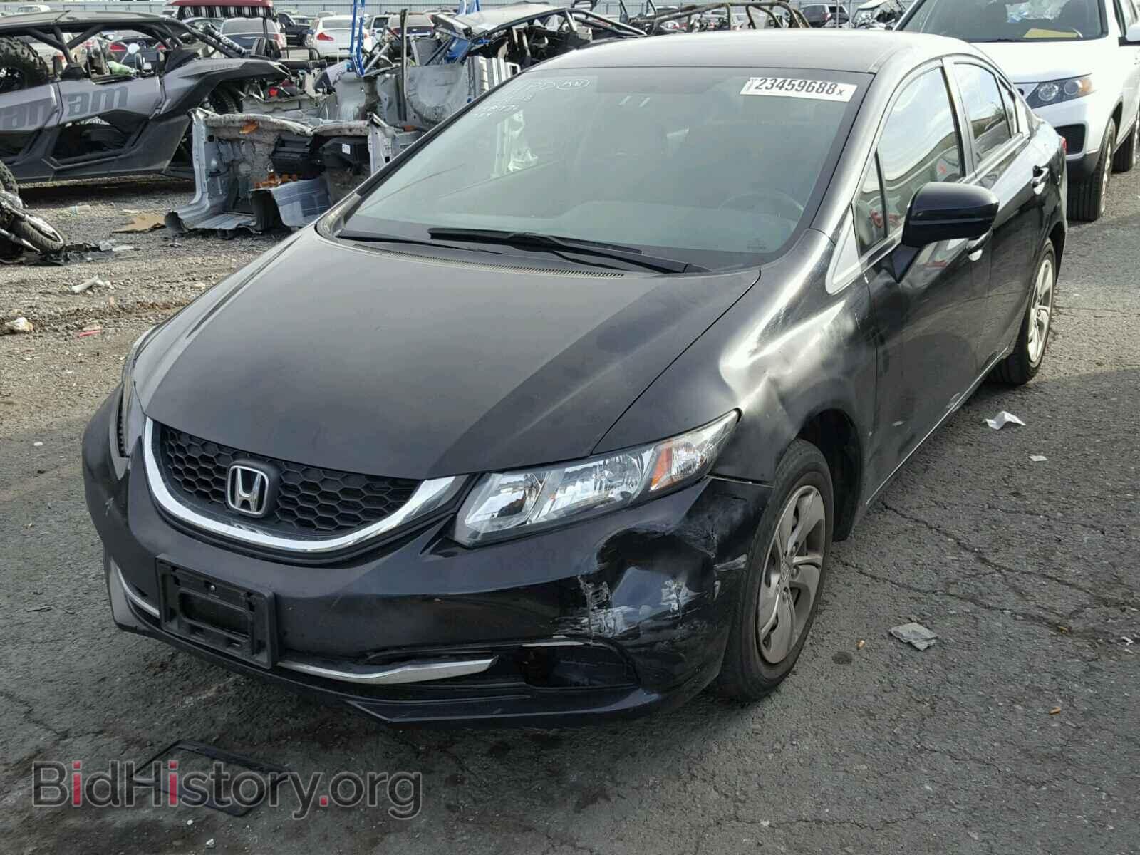 2014 HONDA CIVIC - VIN: 19XFB2F5XEE253585 - Фото 2