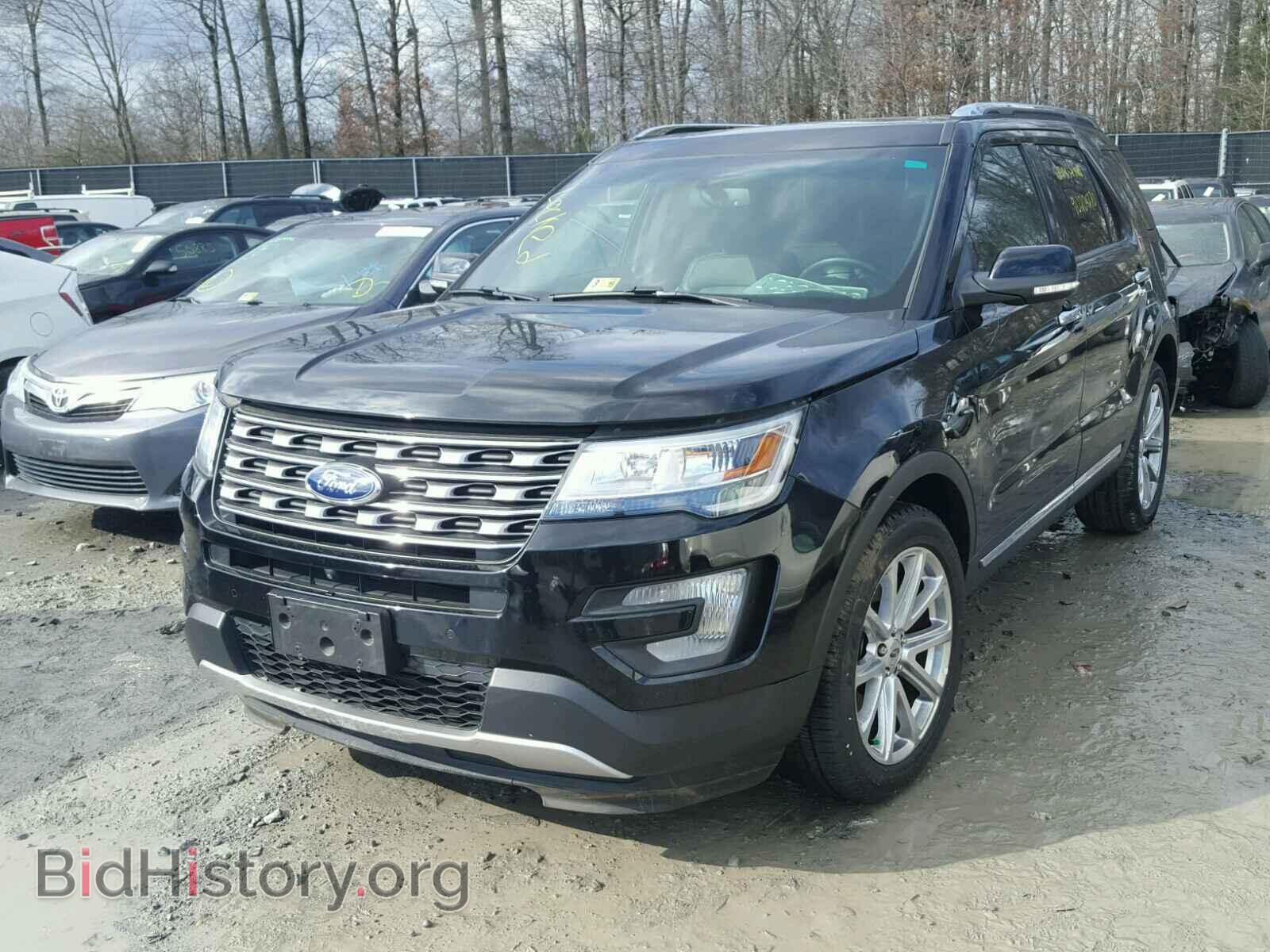2016 FORD EXPLORER L - VIN: 1FM5K8F88GGC49221 - Фото 2